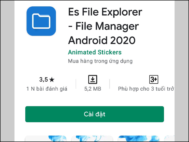 Tải xuống ES File Explorer trên điện thoại Android